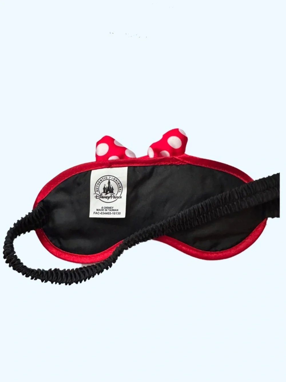 Disney Parks Minnie Mouse Bow Sleep Mask